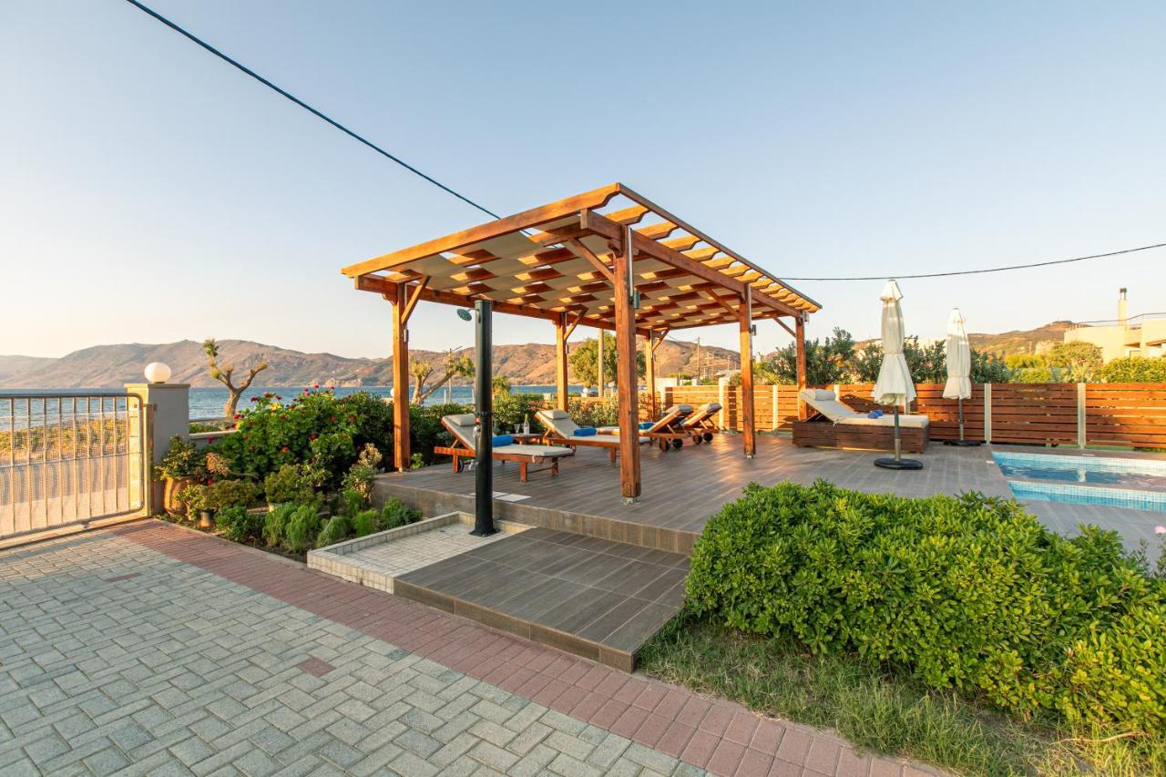 Niovi Seaside Suites Kíszamosz Kültér fotó