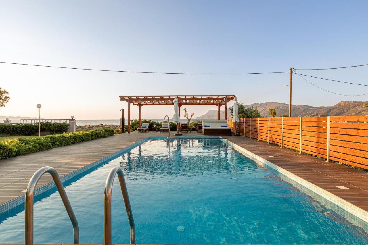Niovi Seaside Suites Kíszamosz Kültér fotó