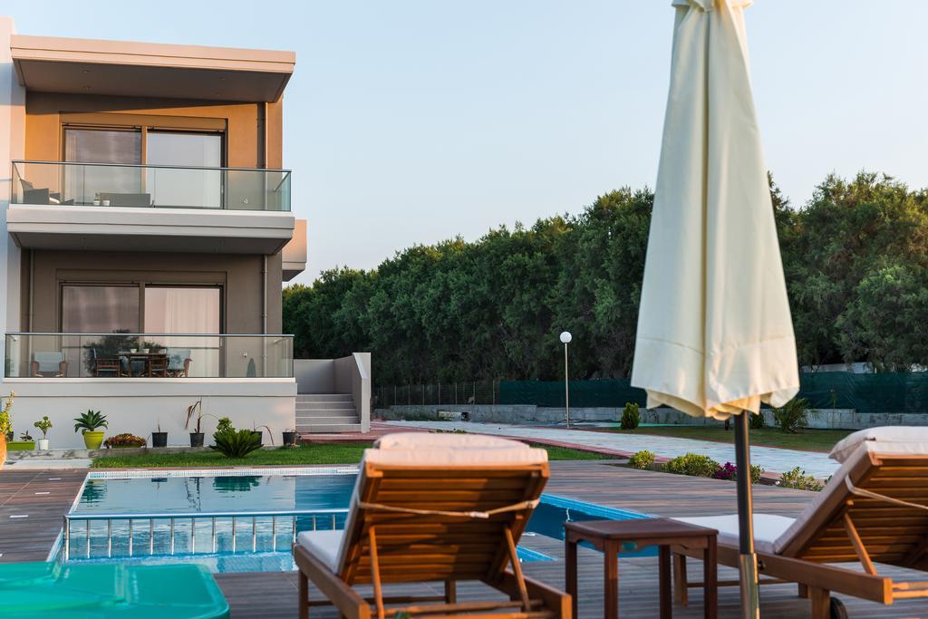 Niovi Seaside Suites Kíszamosz Kültér fotó